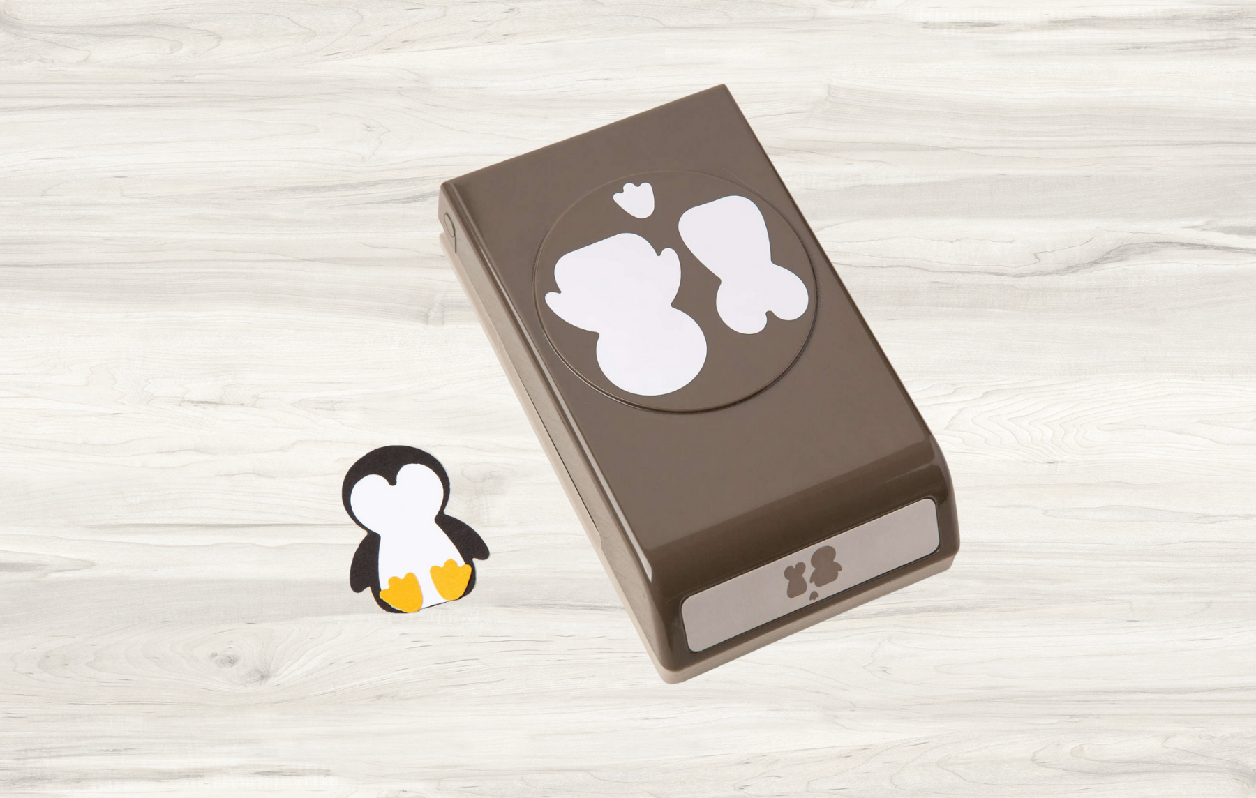 Penguin Builder Punch Holiday Card