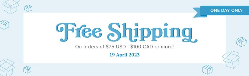 Free shipping banner