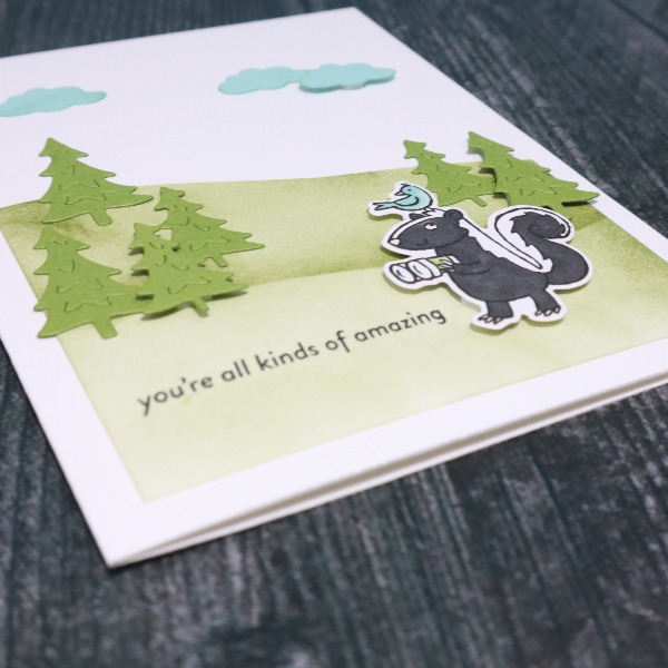 Close up of blending